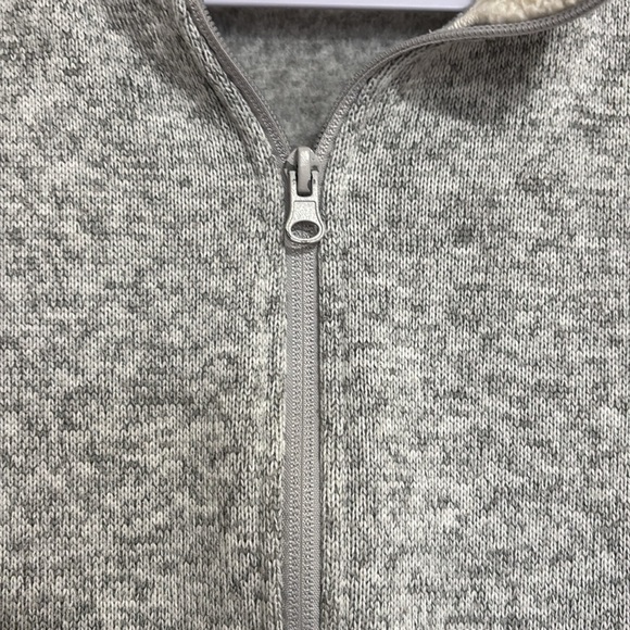 Swiss+Tech Women's Ivory Fleece Lined Zippered Gray Jacket XL - Picture 7 of 11